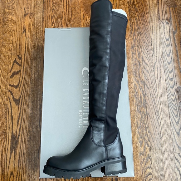 *BNIB* La CANADIENNE Catherine Leather Boot - Sz 6 - Picture 4 of 16